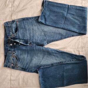 Men's/Unisex Blue Denim Jeans